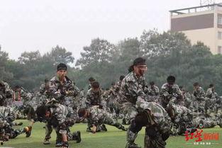 军训花样队列视频